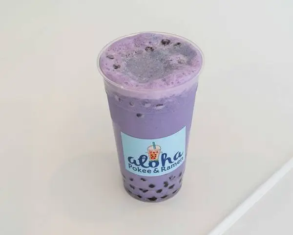 aloha-poke-ramen - Taro Smoothie