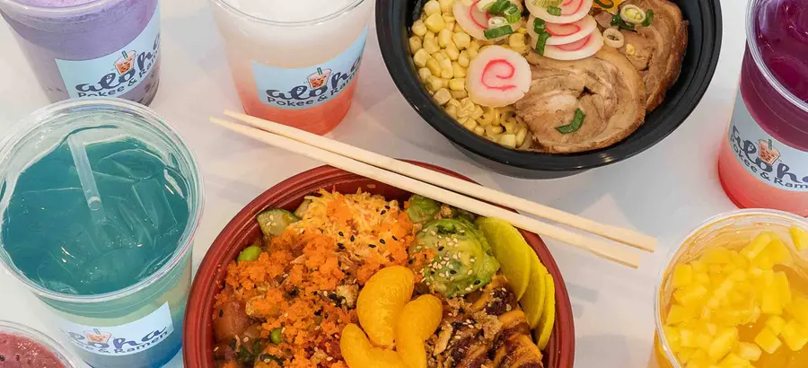 Menu image of Aloha poke ramen United States Restaurant Sacramento