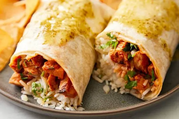 amandine-patisserie-cafe - Spicy Chicken Burrito