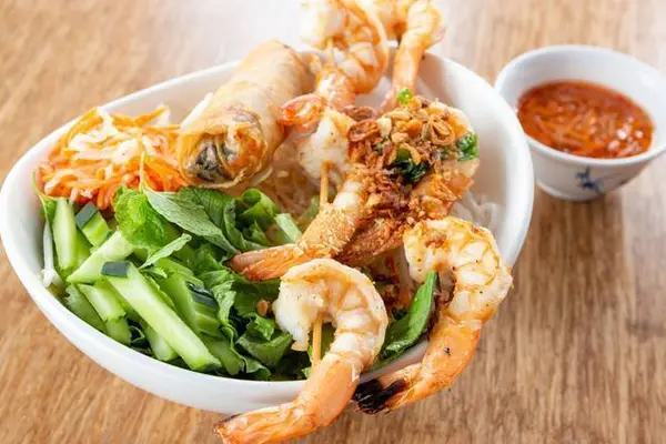 bamboo-house - Grilled Prawn Bowl