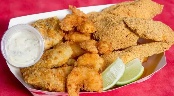 basa-seafood-express - Seafood Combo and Chips