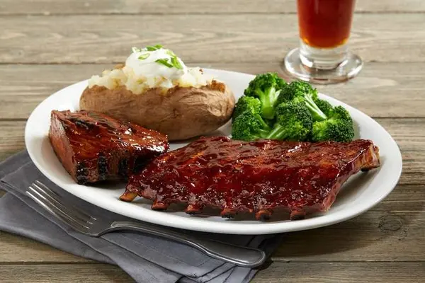 bjs-restaurant-brewhouse - Slow-Roasted Sirloin* & Baby Back Ribs