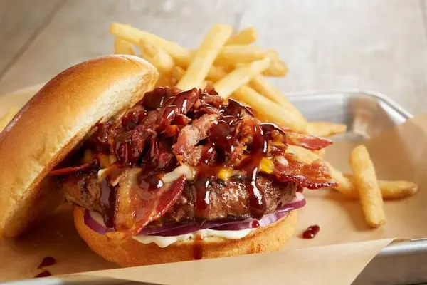 bjs-restaurant-brewhouse - Hickory Brisket And Bacon Burger*