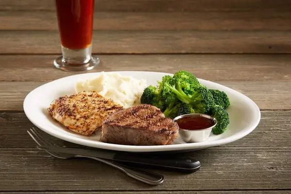 bjs-restaurant-brewhouse - Slow-Roasted Sirloin* And Chicken