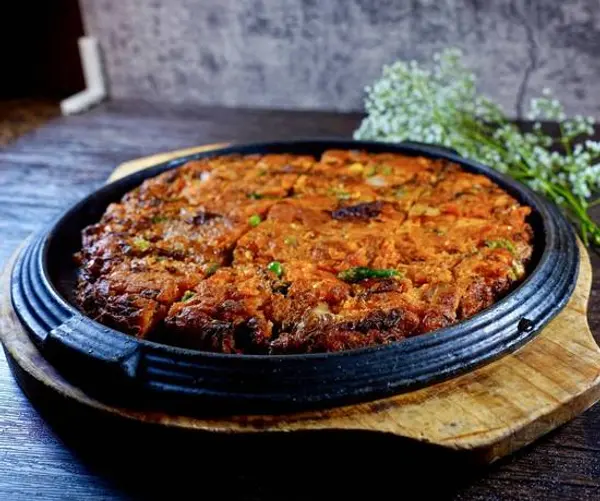 blue-house-korean-bbq - Kimchi Pancake